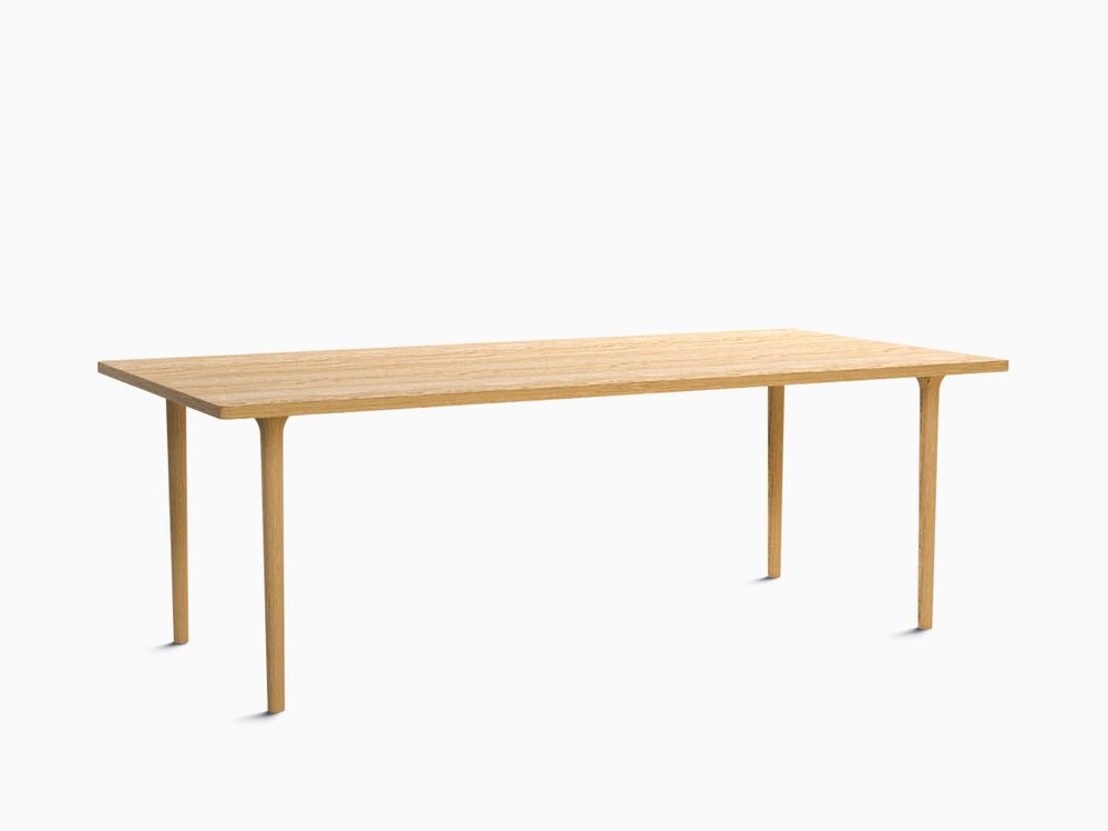 Tables Salle à Manger - La table moderne minimaliste en bois de chêne 220 cm x 110 cm - MOR