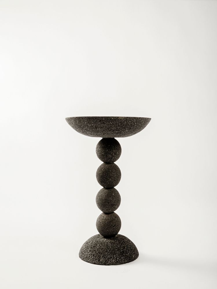 Autres tables - FOS VOLCANIC STONE VISIBLE TOTEM - DANIEL OROZCO ESTUDIO