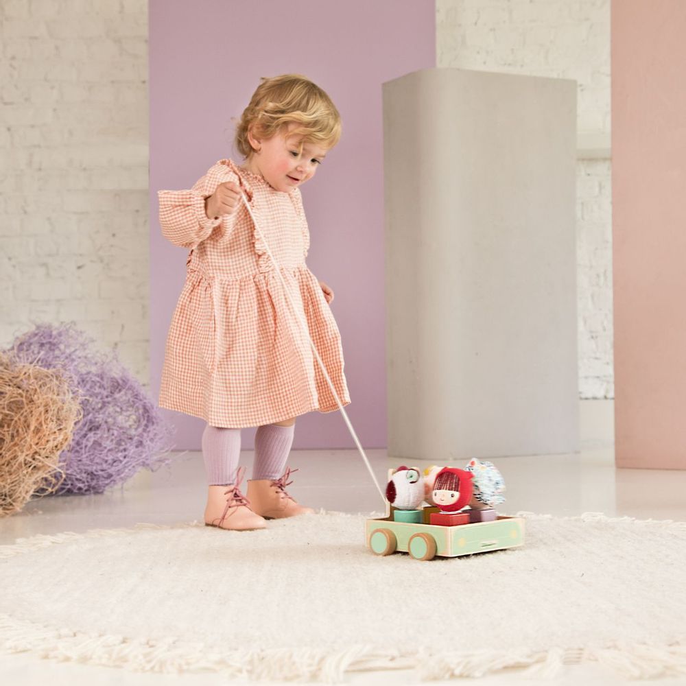 Toys - Louis pull along picnic car & shape sorter - LILLIPUTIENS