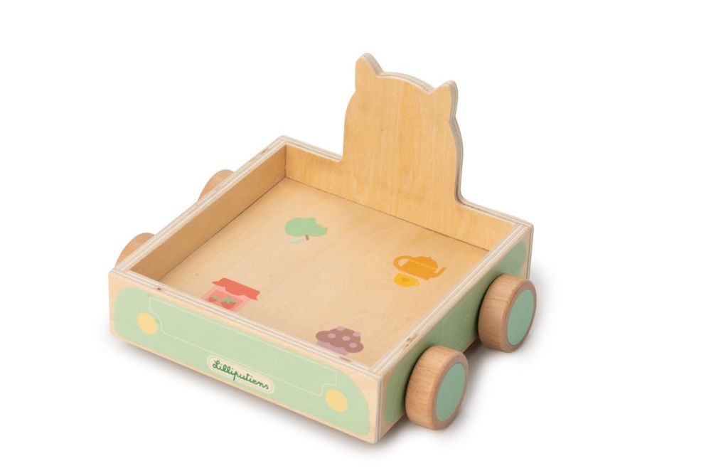 Toys - Louis pull along picnic car & shape sorter - LILLIPUTIENS