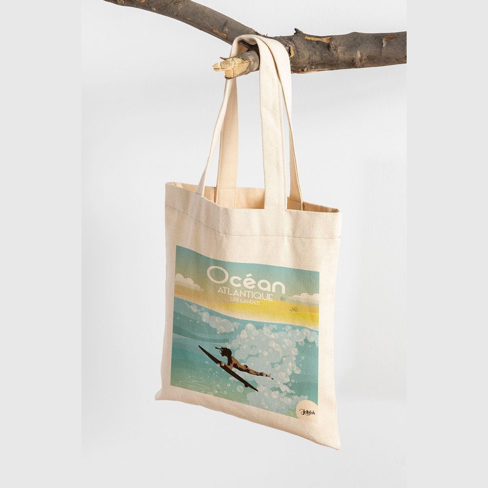 Sacs et cabas - TOTE BAG OCEAN - JELLYFISH-TRAVELPOSTER