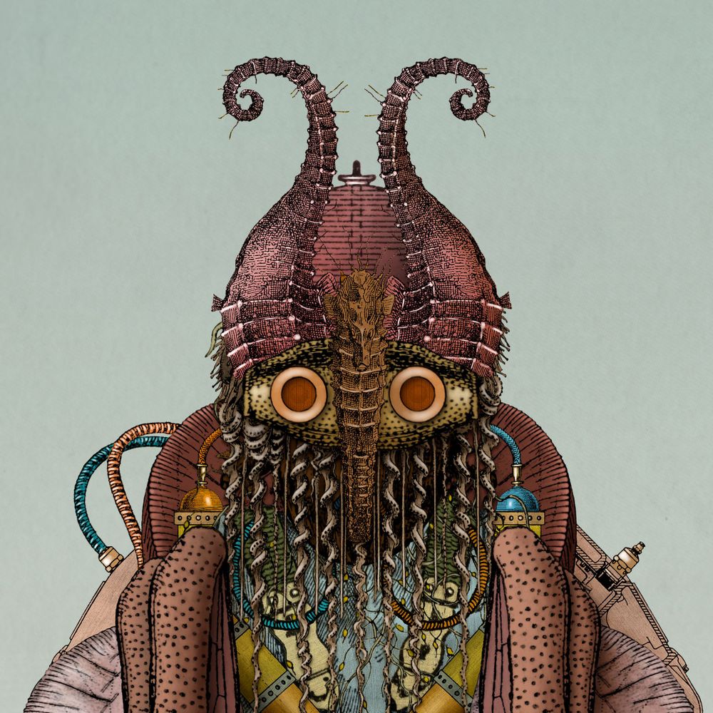 Poster - Artist poster - Lagoon study suit - ANACHRONES