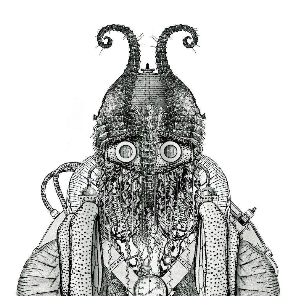 Poster - Artist poster - Lagoon study suit - ANACHRONES