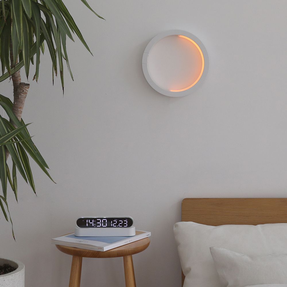 Table lamps - mooas Moonlight Dual LED Clock - MOOAS INC.