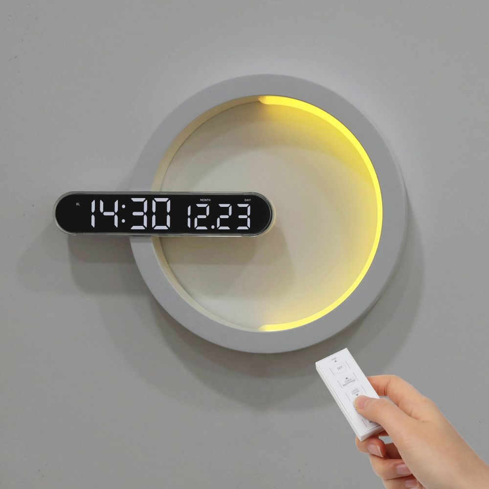 Table lamps - mooas Moonlight Dual LED Clock - MOOAS INC.