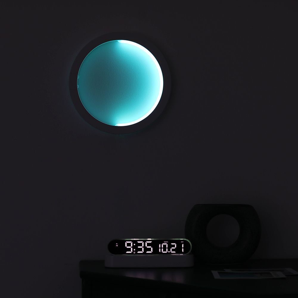 Table lamps - mooas Moonlight Dual LED Clock - MOOAS INC.