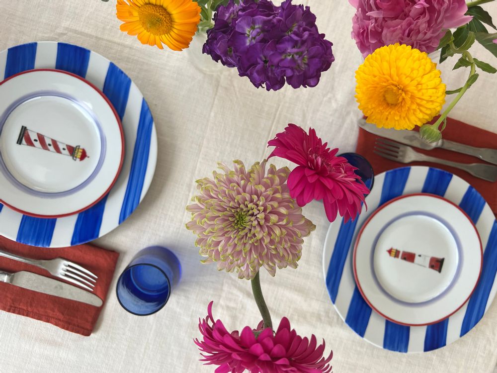 Everyday plates - LIGHTHOUSE COLLECTION - SET 6u - THE PLATERA