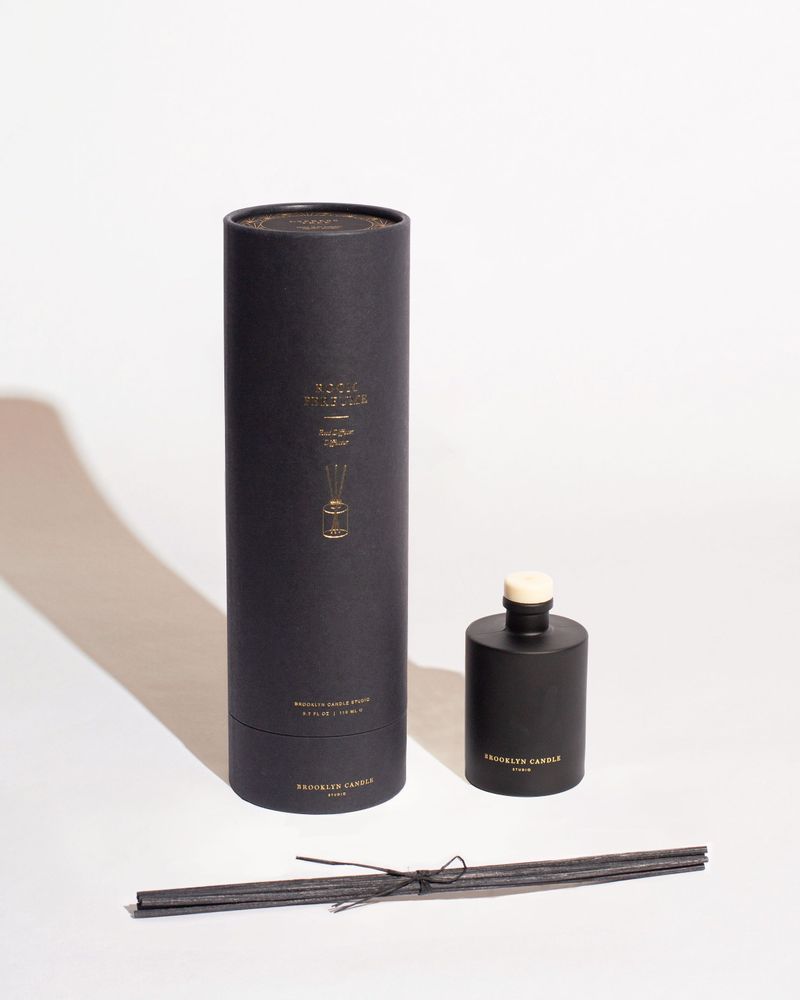 Scent diffusers - CYPRESS TREE HOLIDAY REED DIFFUSER - BROOKLYN CANDLE STUDIO