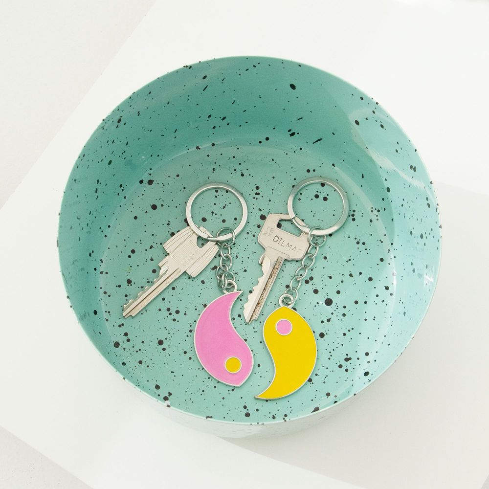 Accessoires de voyage - PORTE-CLÉS YING YANG POUR LE PARTAGE HF - HELIO FERRETTI