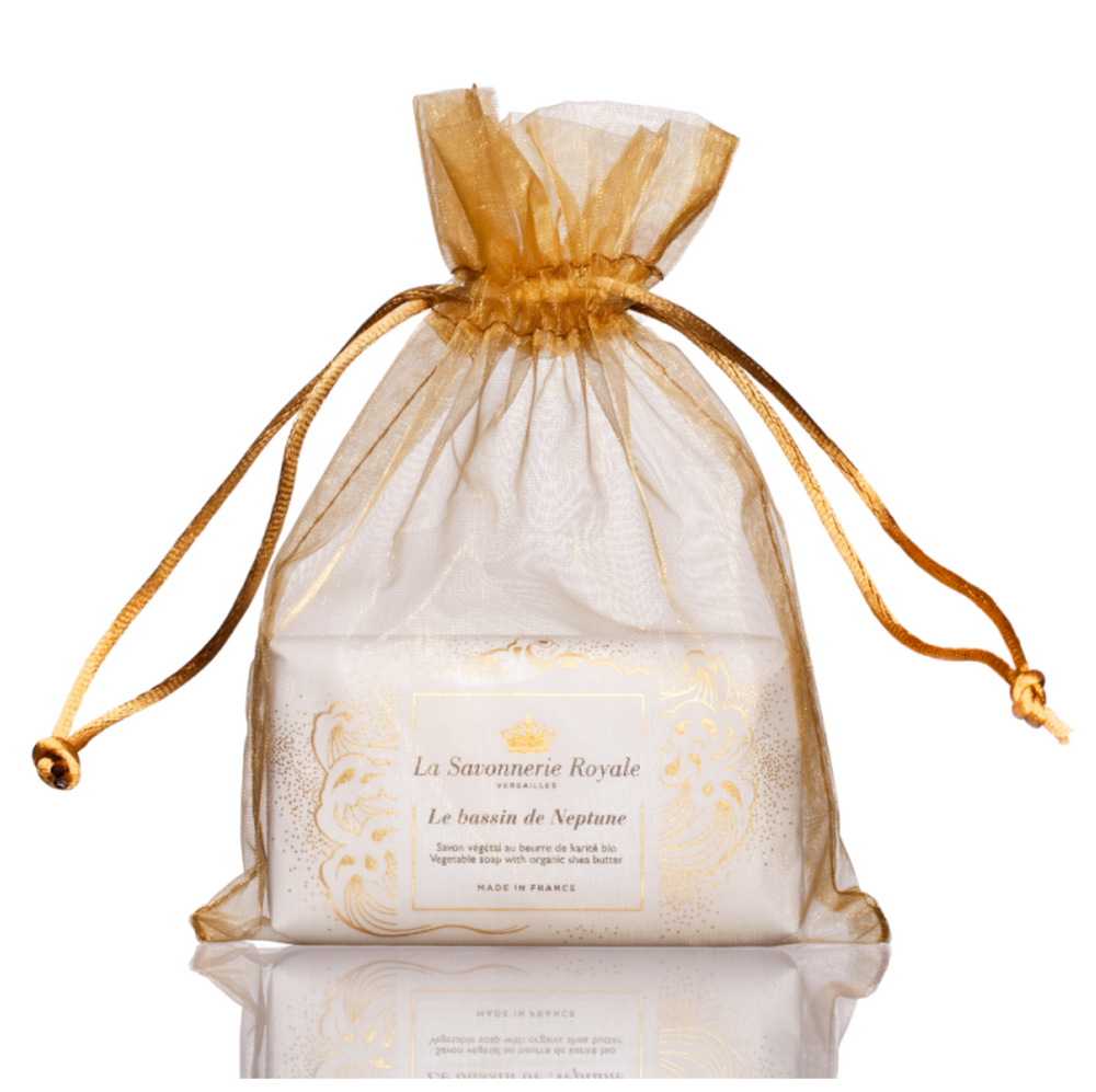 Savons - Sachet organza doré - LA SAVONNERIE ROYALE