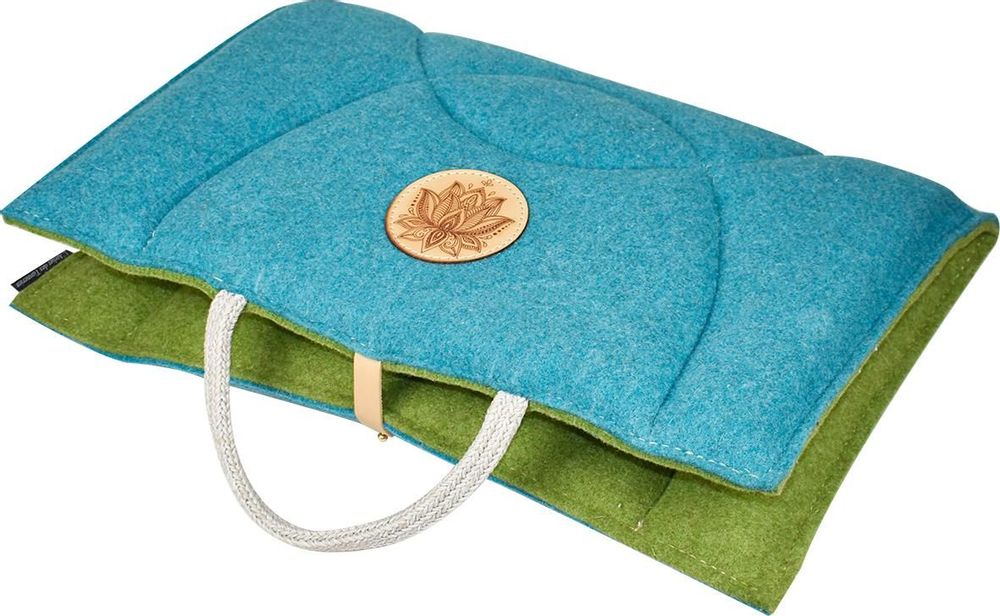 Autres tapis - Tapis et Coussin de Yoga en Feutre de Laine - L'ATELIER DES TANNERIES