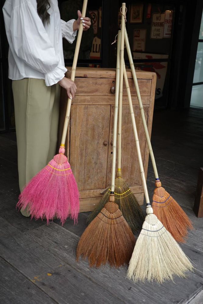 Garden accessories - BAAN BOON BROOMS - Sorghum Brooms and Brushes - TALENT THAI