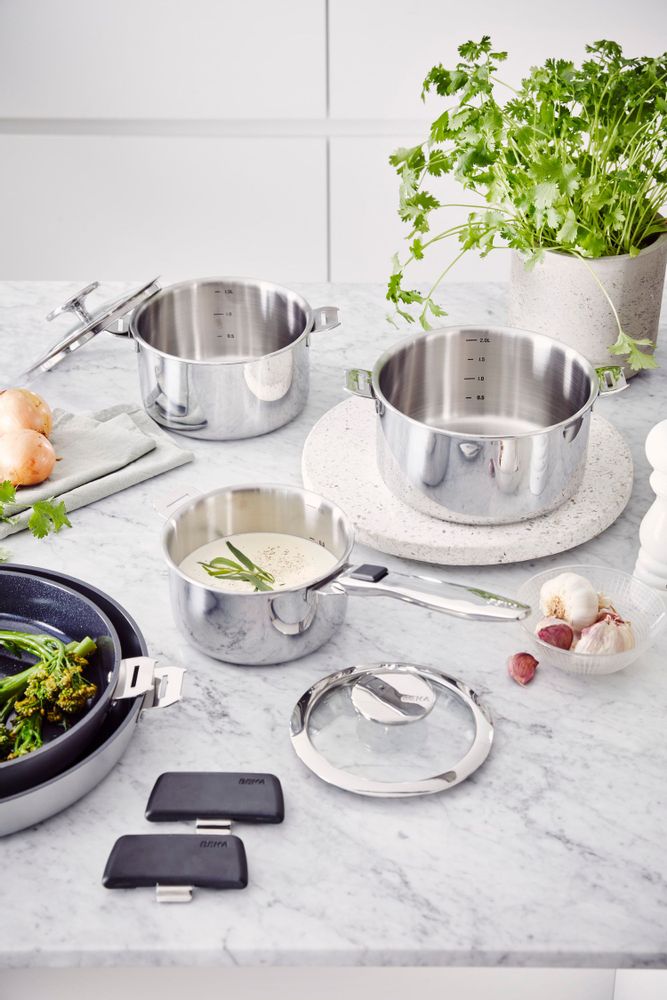 Casseroles - SERIE DE 3 CASSEROLES INOX EVOLUTION 16/20 CM - BEKA