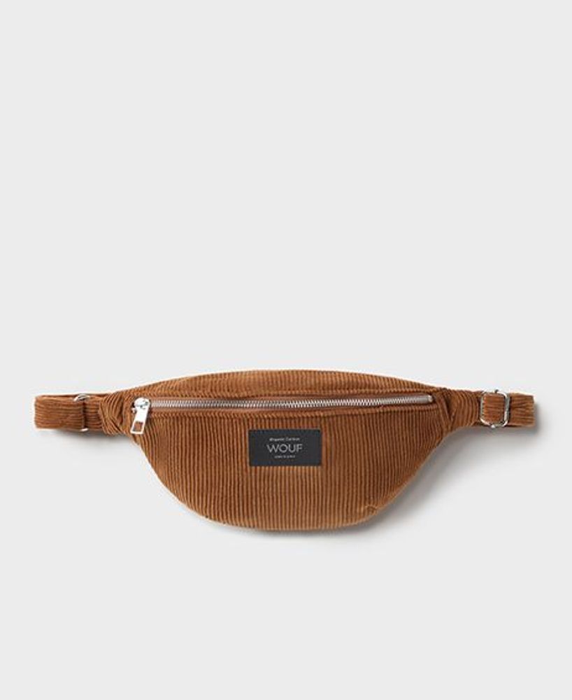 Accessoires de voyage - Banane Caramel en velours côtelé ♻️ - WOUF