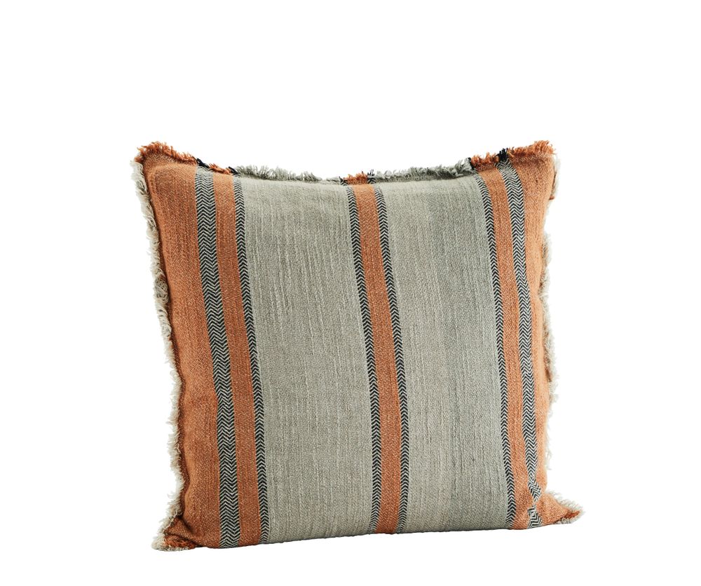 Couettes et oreillers  - Housse de coussin à rayures - MADAM STOLTZ