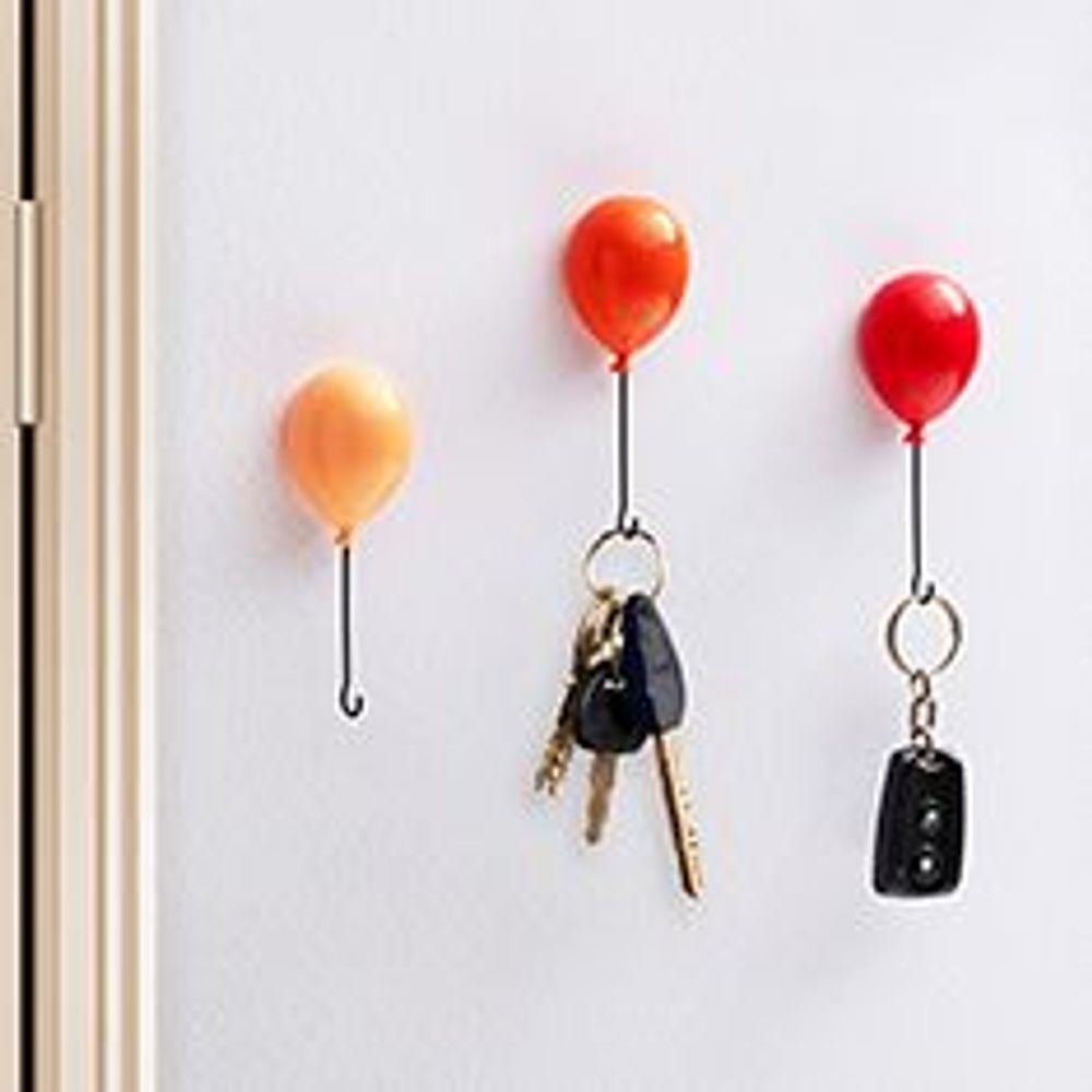 Office design and planning - Balloongers /3 coat hooks and BalloonApkins/4 napkin rings - PA DESIGN