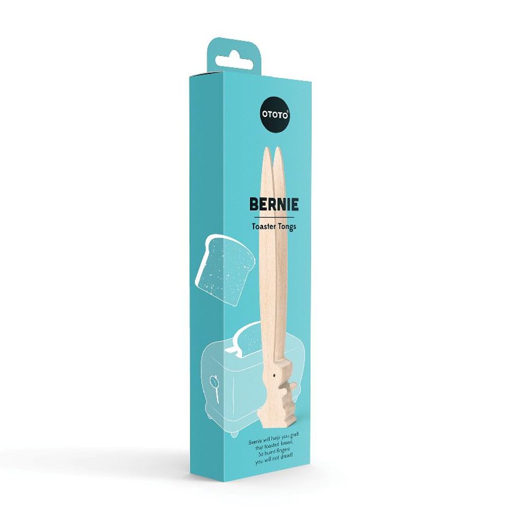 Couverts de service - Bernie - pince de cuisine en bois - PA DESIGN