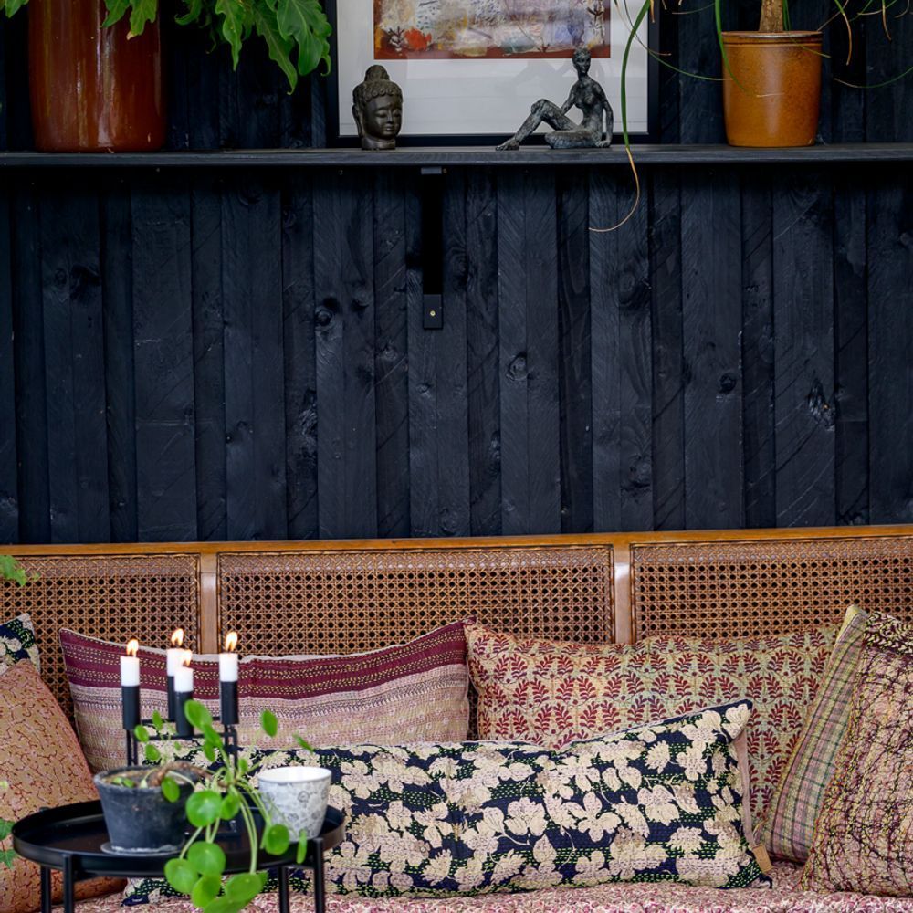 Fabric cushions - Kantha Silk|Velvet Cushions - QUOTE COPENHAGEN APS