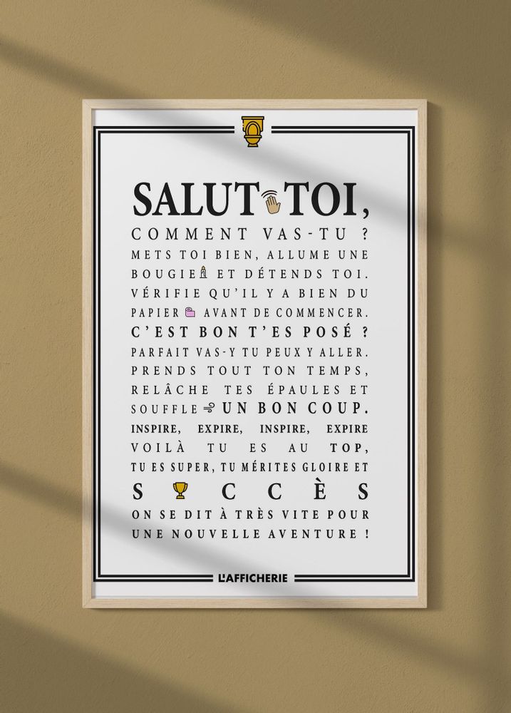 Poster - HUMOR POSTERS - FUNNY PHRASES - L'AFFICHERIE