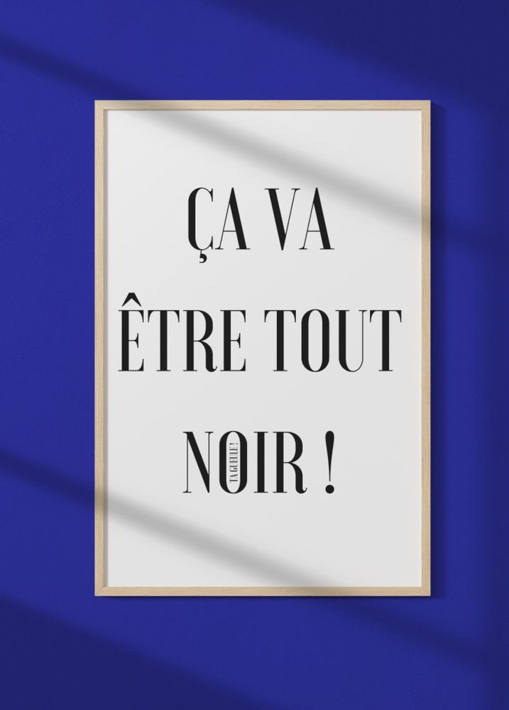 Poster - HUMOR POSTERS - FUNNY PHRASES - L'AFFICHERIE