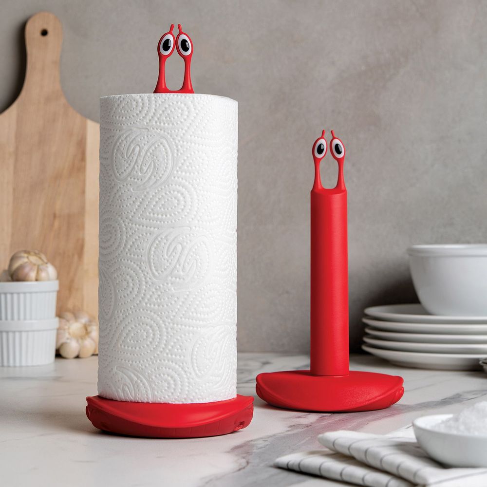 Accessoires thé et café - Red le crabe - porte cuillère ou boule à thé ou dévidoir de sopalin - PA DESIGN