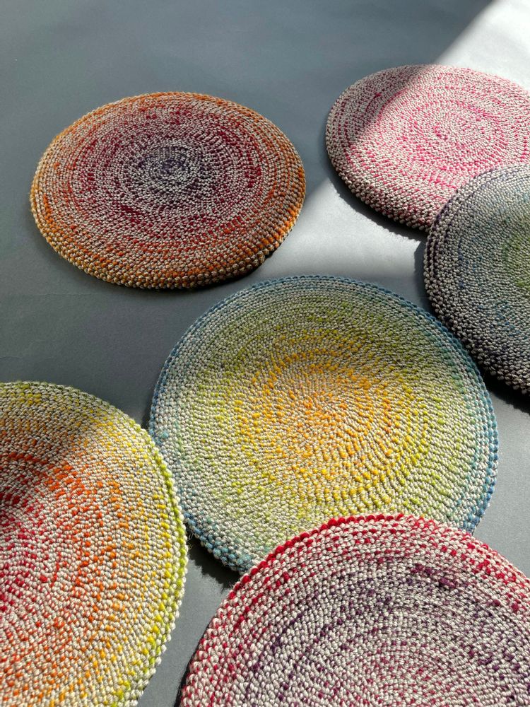Fabric cushions - LAURE KASIERS - SOLSTICE LIMITED EDITION 2023 - SOLSTICE - CARPETS/CUSHIONS - BELGIUM IS DESIGN