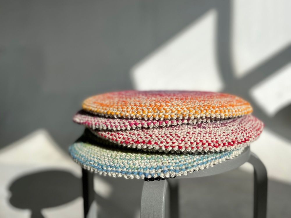 Fabric cushions - LAURE KASIERS - SOLSTICE LIMITED EDITION 2023 - SOLSTICE - CARPETS/CUSHIONS - BELGIUM IS DESIGN