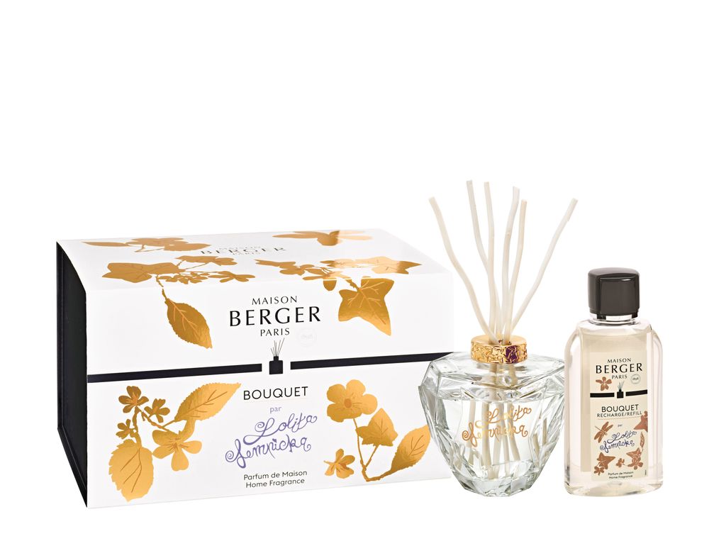 Scent diffusers - COFFRET LAMPE PREMIUM TRANSPARENT - MAISON BERGER PARIS