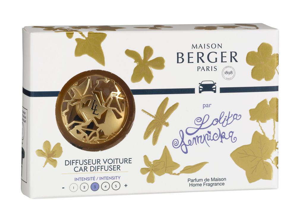 Scent diffusers - DIFFUSEUR VOITURE LL OR SATINE - MAISON BERGER PARIS