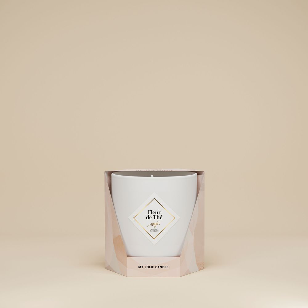 Candles - BOUGIE MJC ESSENT BRAC NOIR PARF FL DE THE - MY JOLIE CANDLE