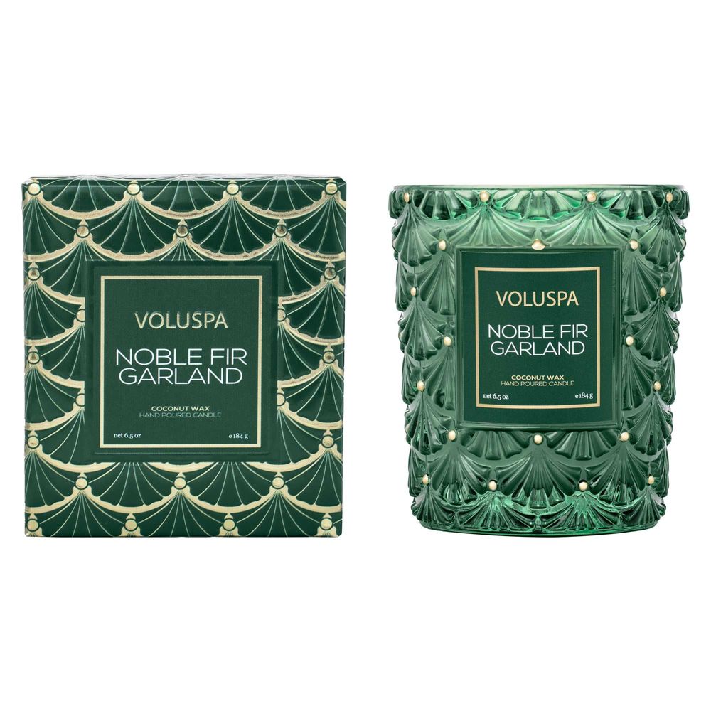 Bougies - Noble Fir Garland 6.5oz Candle - VOLUSPA