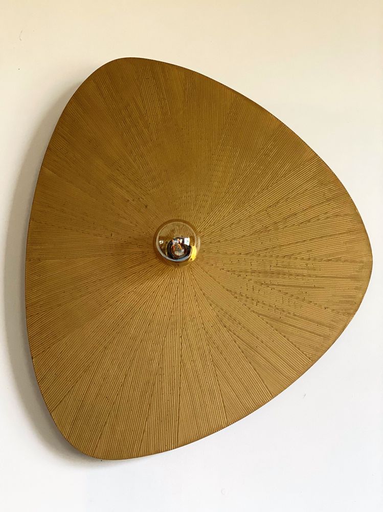 Office design and planning - PETA'L wall/ceiling lamp gold electric mount - L'CRAFT