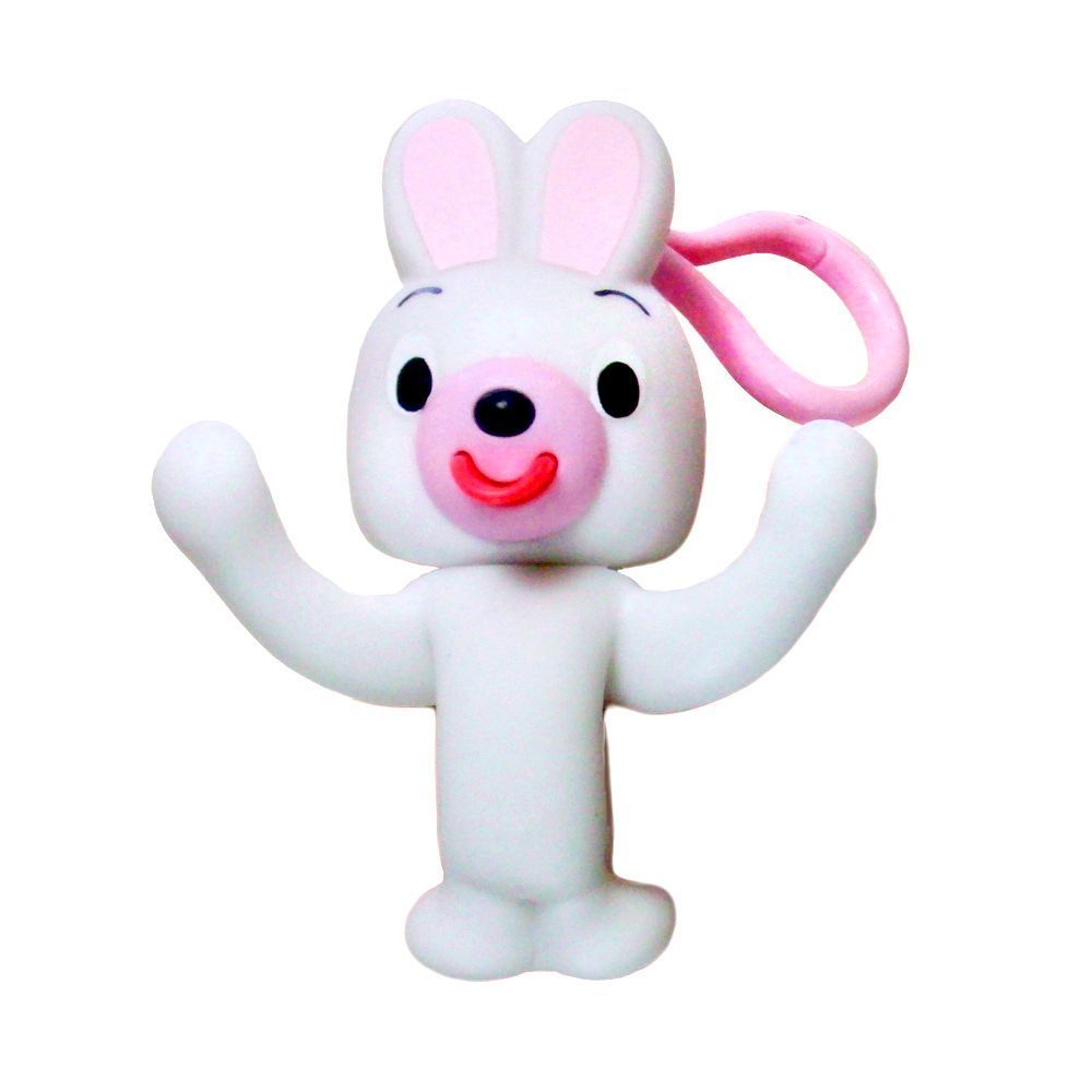 Accessoires enfants - Jabb A Boo (Assortiment), chat rose, chien bleu, lapin blanc, ours marron - collection Jabber / SANKYO TOYS - ABINGPLUS