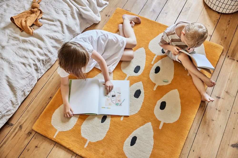 Chambres d'enfants - Tapis FORÊT - BLEUU-STUDIO