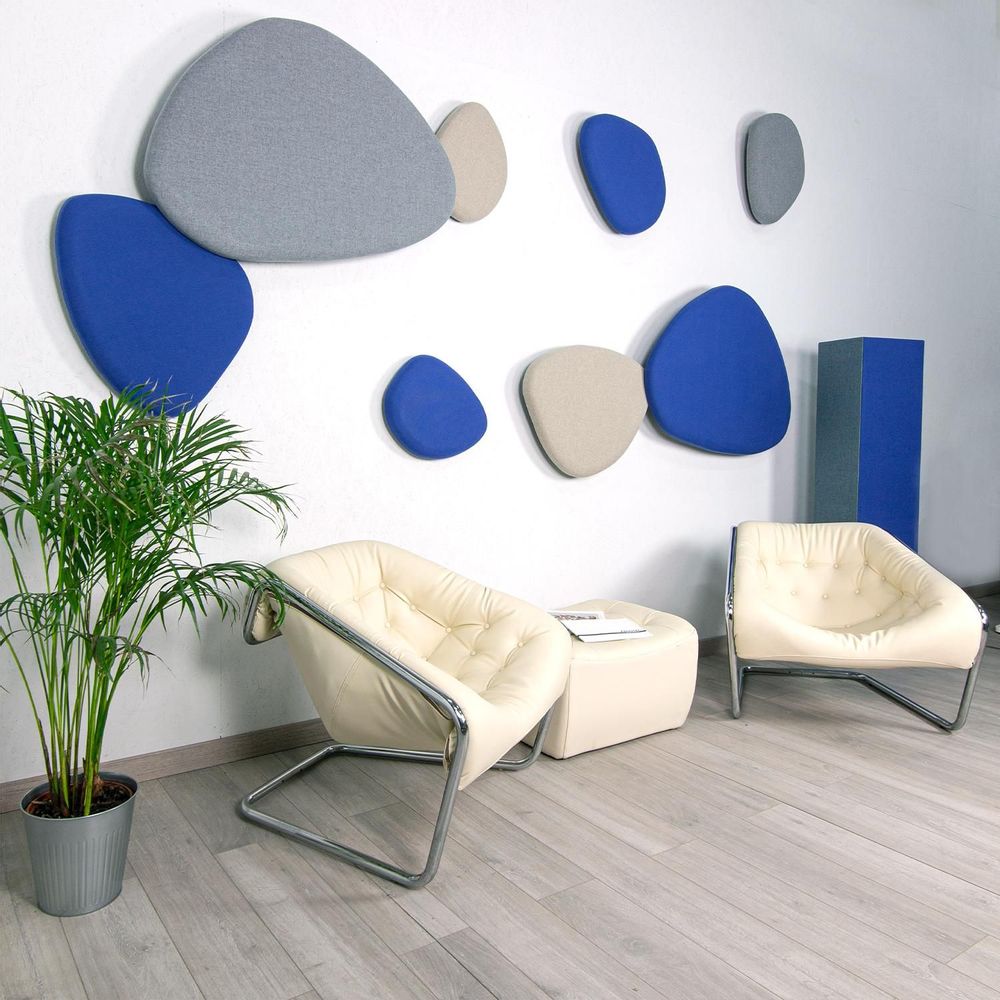Solutions acoustiques - Mosaïques acoustiques organiques tapissé - ABSOTEC ABSORCIÓN ACÚSTICA
