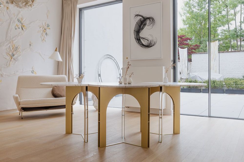 Dining Tables - CLAISSE DESIGN - SINUOUS TABLE - TABLE - BELGIUM IS DESIGN