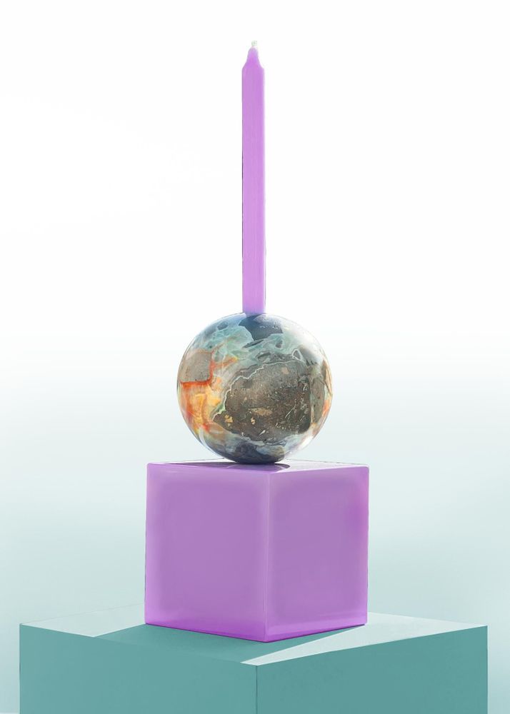 Design objects - ADRIAN CRUZ ELEMENTS - PIANETA - CANDLE HOLDER - BELGIUM IS DESIGN