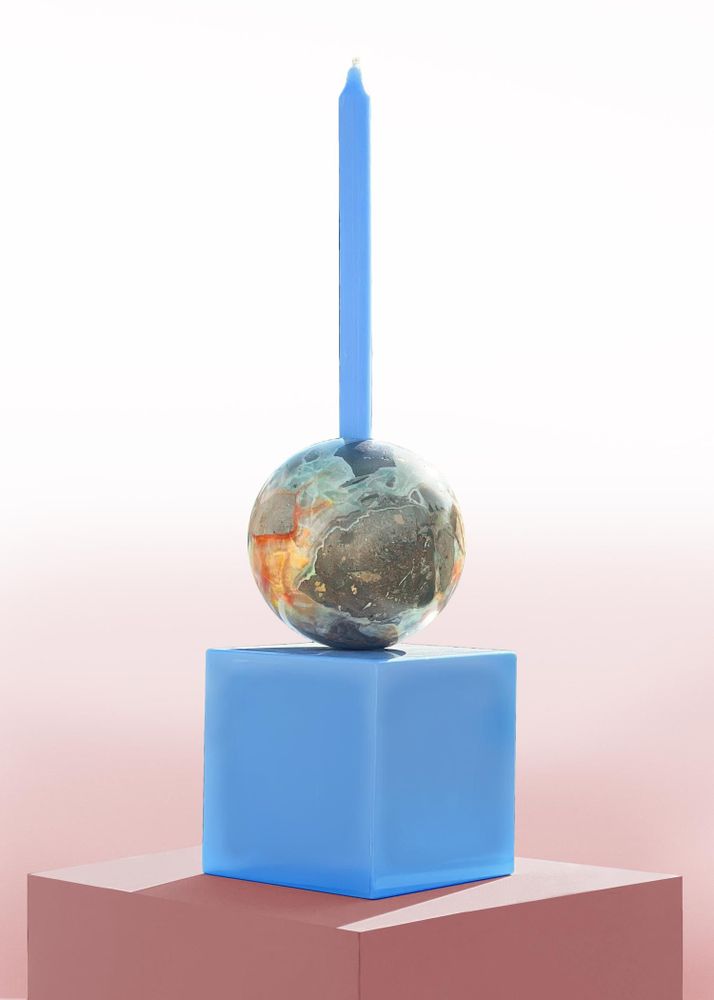 Design objects - ADRIAN CRUZ ELEMENTS - PIANETA - CANDLE HOLDER - BELGIUM IS DESIGN