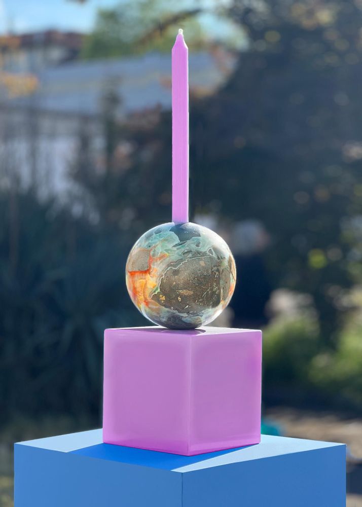 Design objects - ADRIAN CRUZ ELEMENTS - PIANETA - CANDLE HOLDER - BELGIUM IS DESIGN