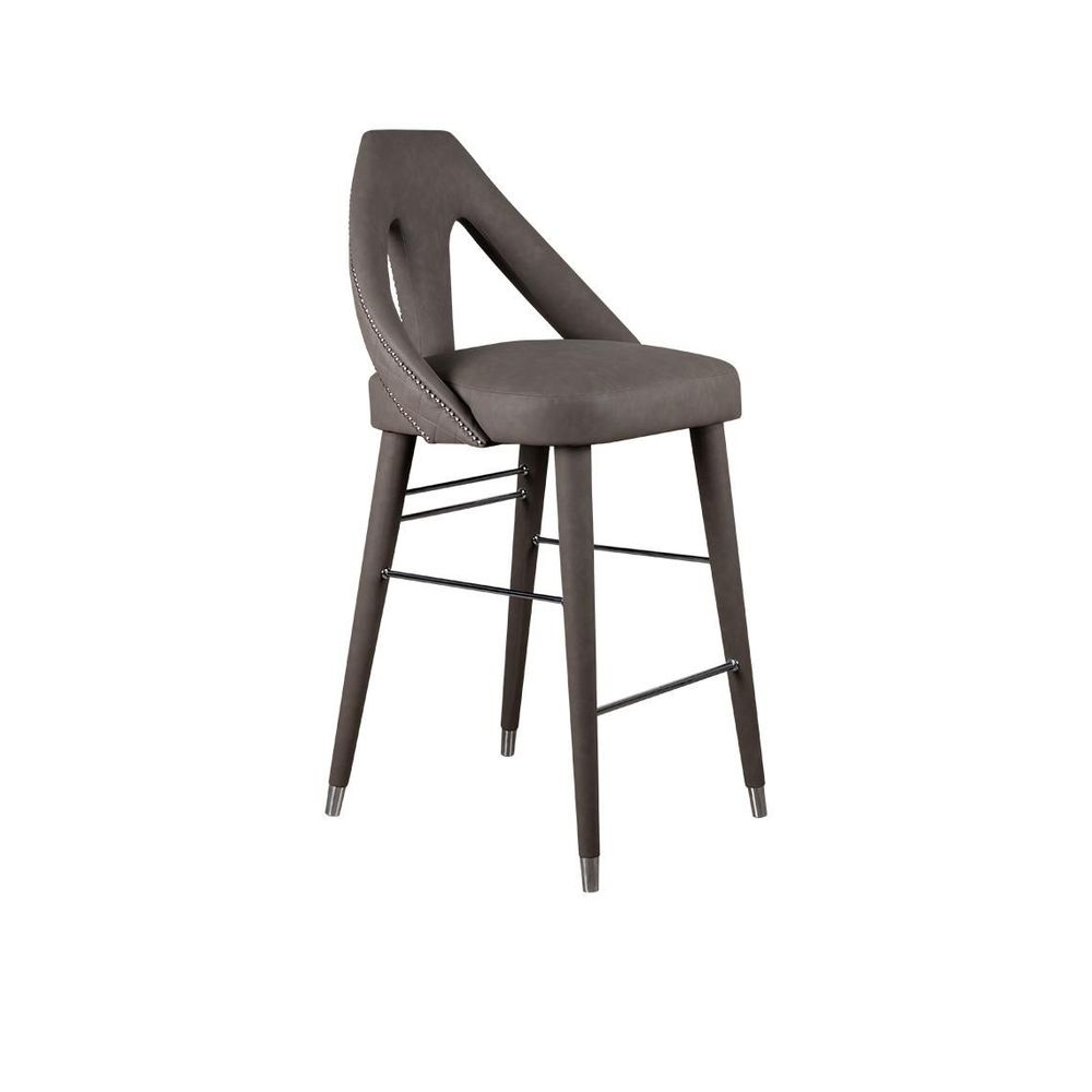 Chaises - Chaise de bar Caron fabriquée à la main au Portugal par Ottiu - OTTIU