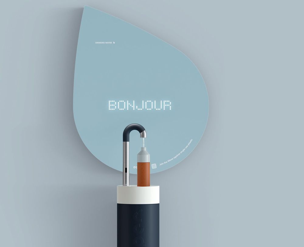 Office design and planning - Dopper Water Tap - DOPPER