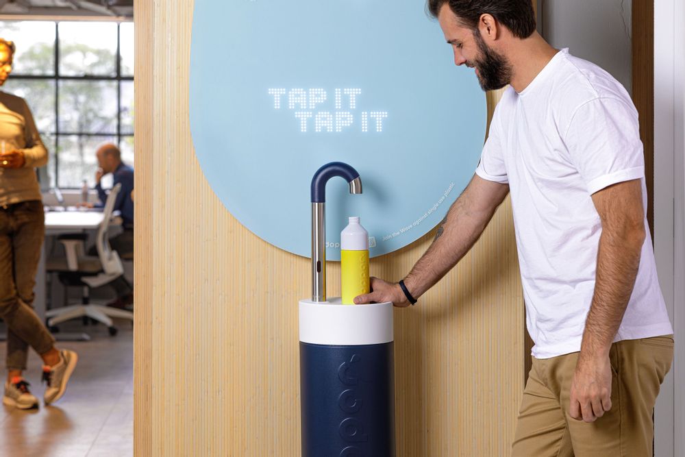 Office design and planning - Dopper Water Tap - DOPPER