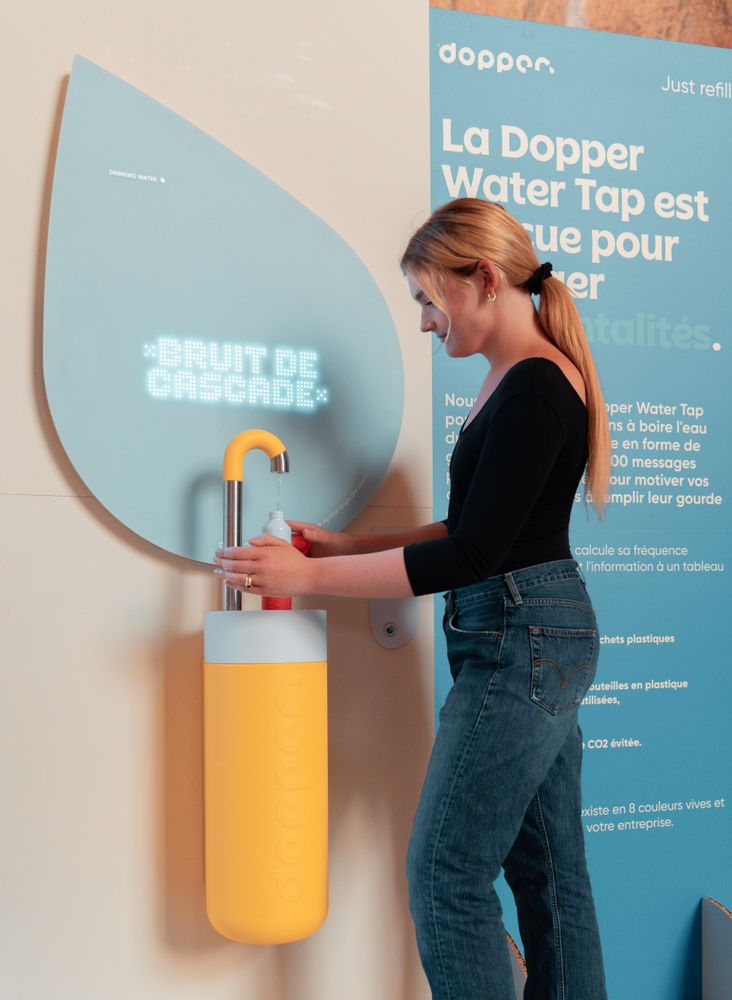 Office design and planning - Dopper Water Tap - DOPPER