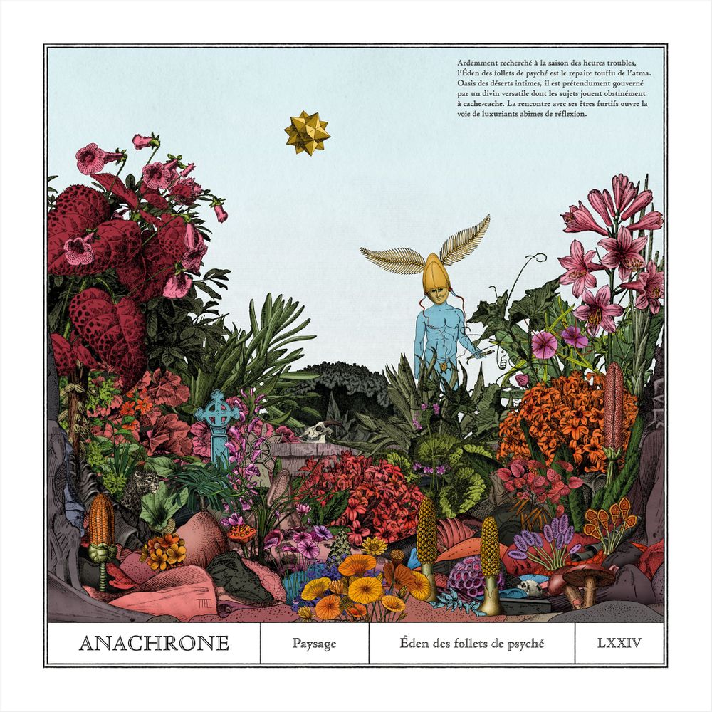 Affiches - Affiche d'art - Eden des follets de psyché - ANACHRONES