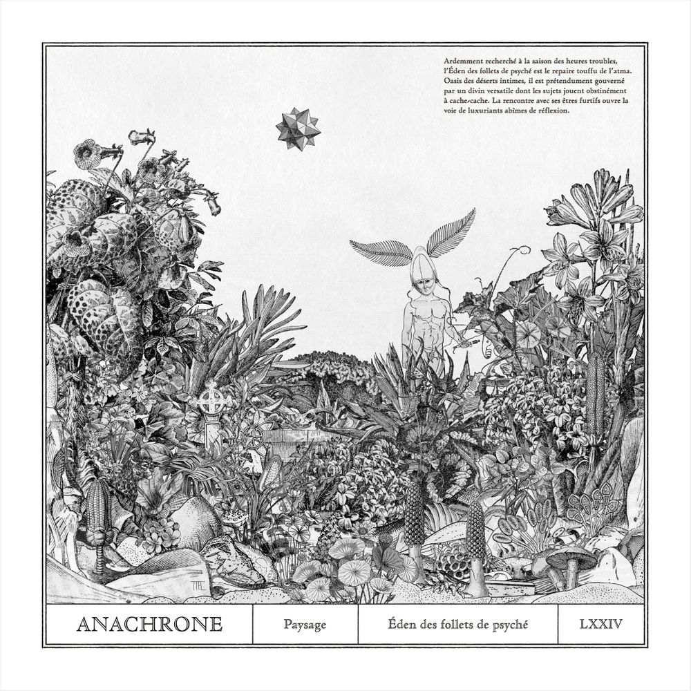 Affiches - Affiche d'art - Eden des follets de psyché - ANACHRONES