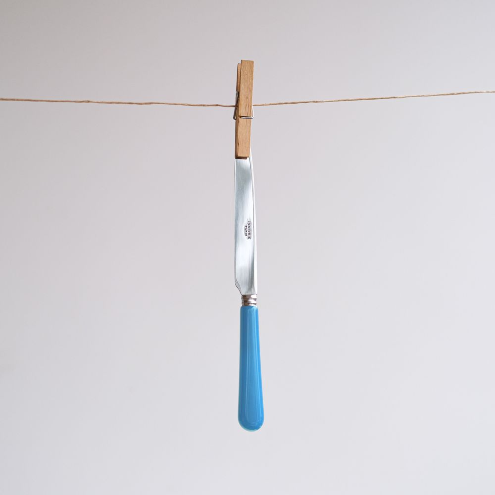 Ménagères - Set de 4 couverts de table - Pop unis, Bleu Hawaï - SABRE PARIS