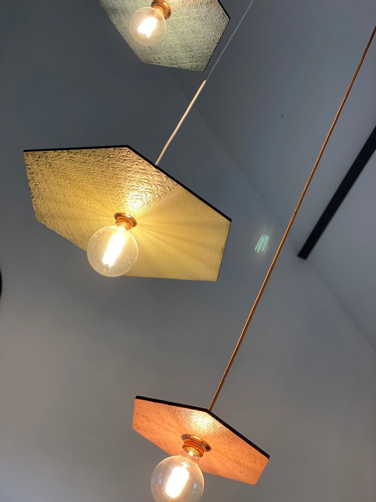 Office design and planning - L'PRIMA fil noir pendant - L'CRAFT