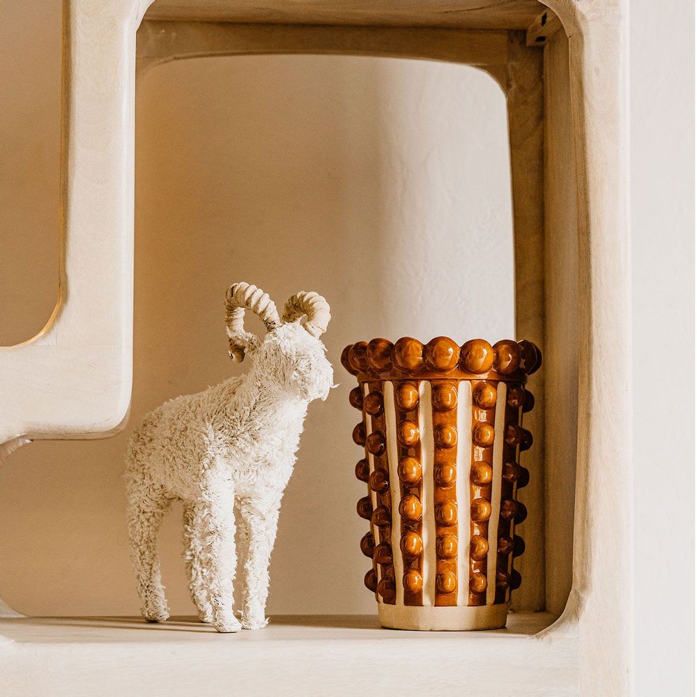 Vases - Pampa Terracota Vase/Beige - ATHEZZA - AT GROUPE