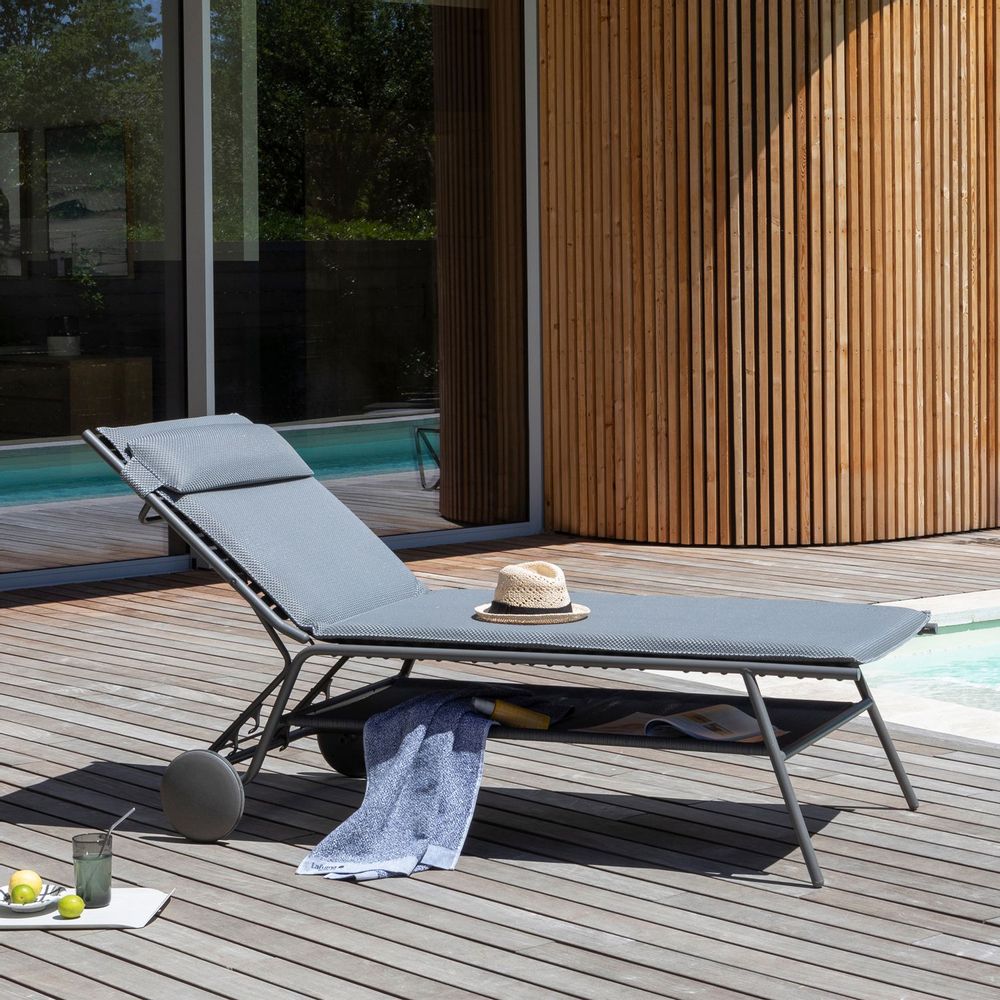 Deck chairs - MIAMI II HIGH - beComfort® - LAFUMA MOBILIER