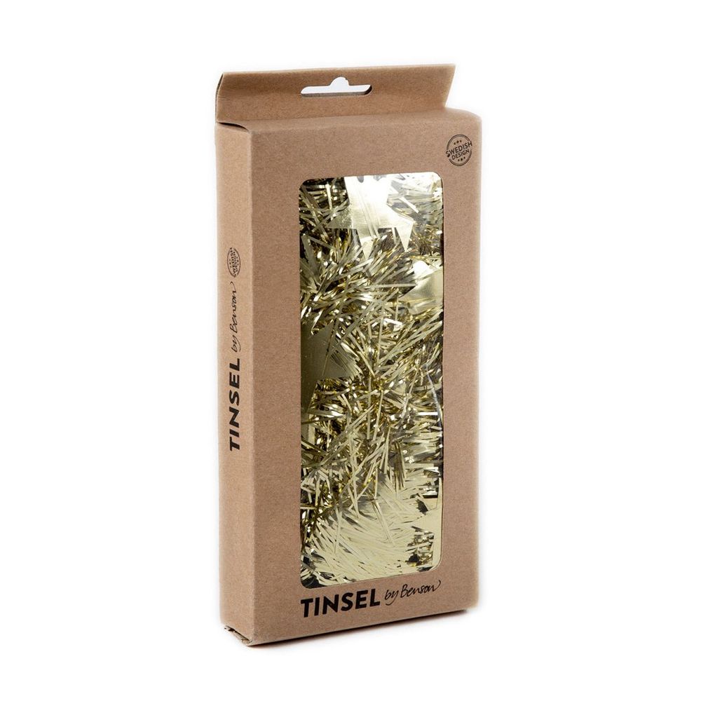 Christmas garlands and baubles - Tinsel - Gold - BY BENSON